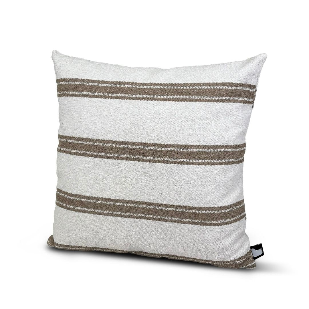 B Outdoor Cushion Aquaclean Haven Small Stripe - Sand - Image 2