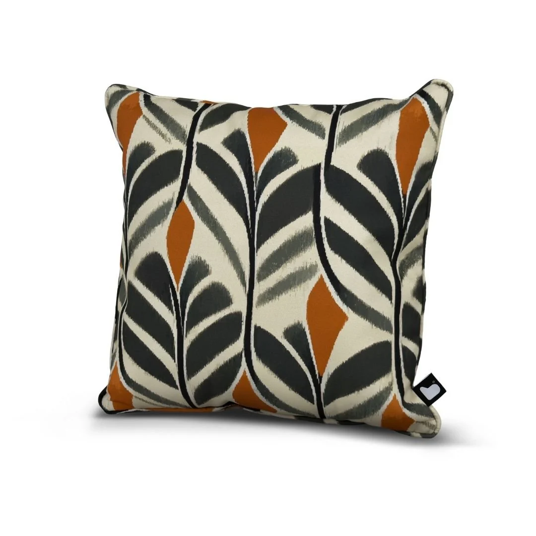 B Outdoor Cushion Art Collection - Tribal Leaf - Image 2