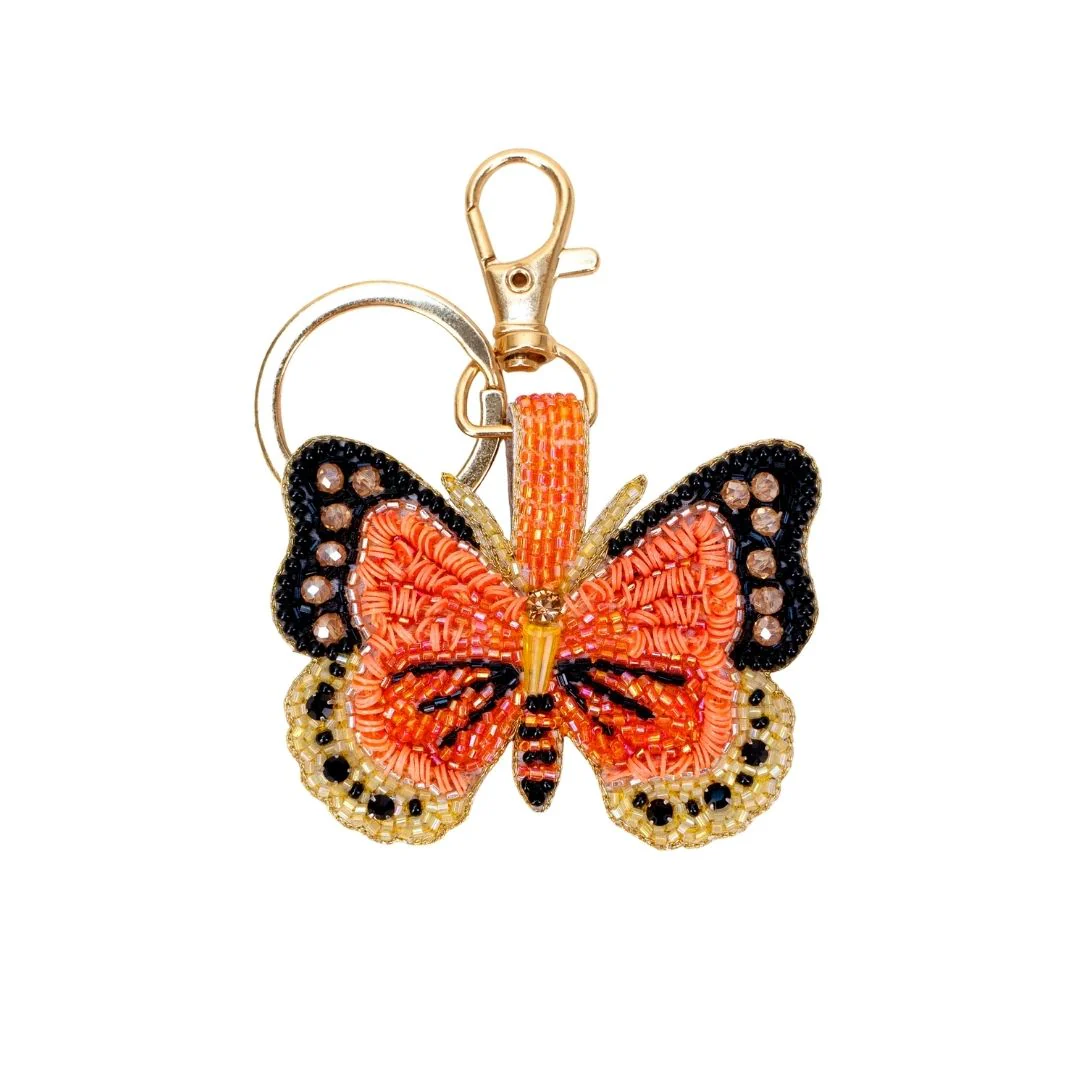 Beaded Keyring - Bonny Butterfly - Image 2