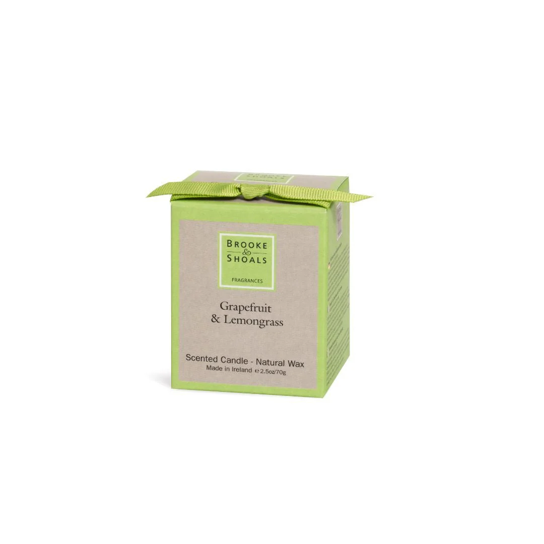 Scented Travel Candle - Grapefruit & Lemongrass