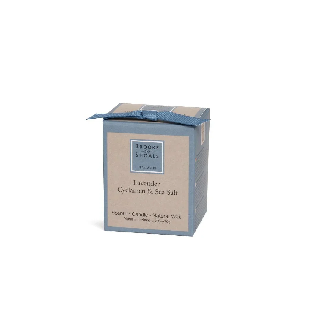 Scented Travel Candle - Lavender Cyclamen & Sea Salt