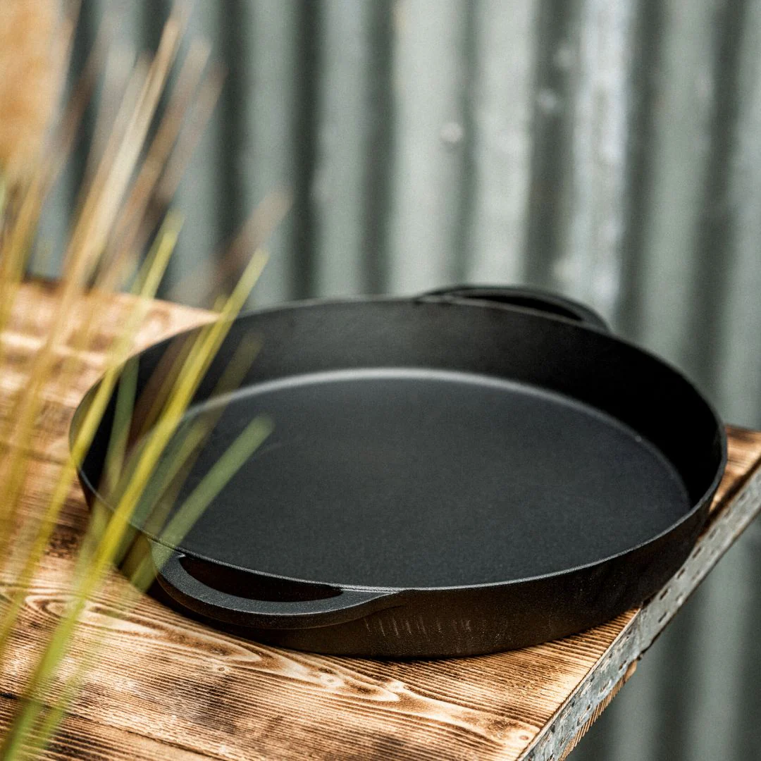 Big Green Egg Cast Iron Skillet L & XL - Image 2