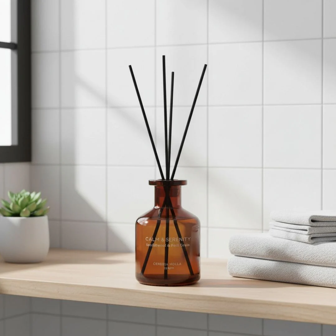 Reed Diffuser Calm & Serenity - Sandalwood & Lime