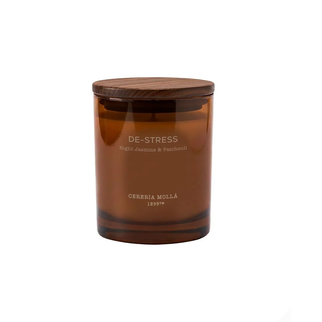 Scented Candle De-Stress - Night Jasmine & Patchouli - Image 3