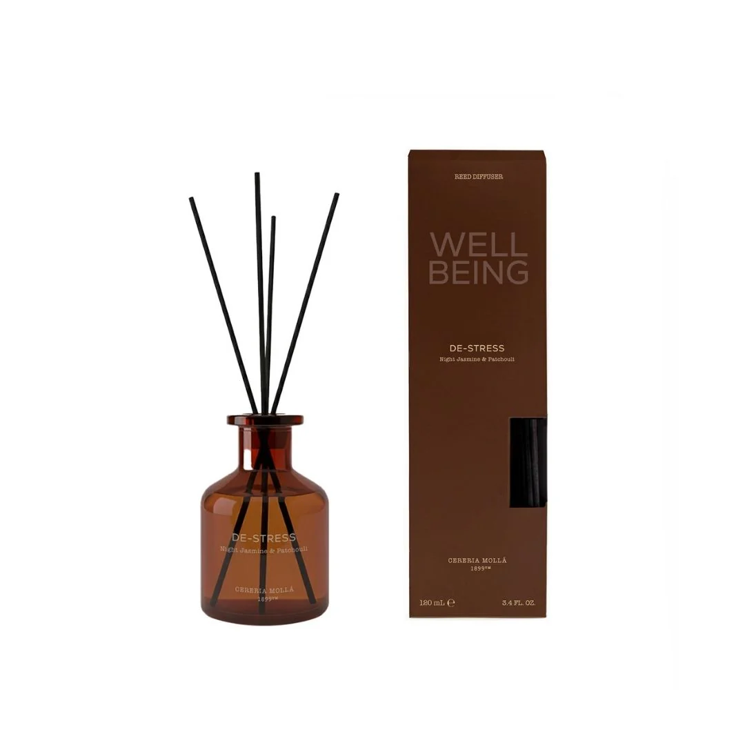 Reed Diffuser De-Stress - Night Jasmine & Patchouli - Image 2