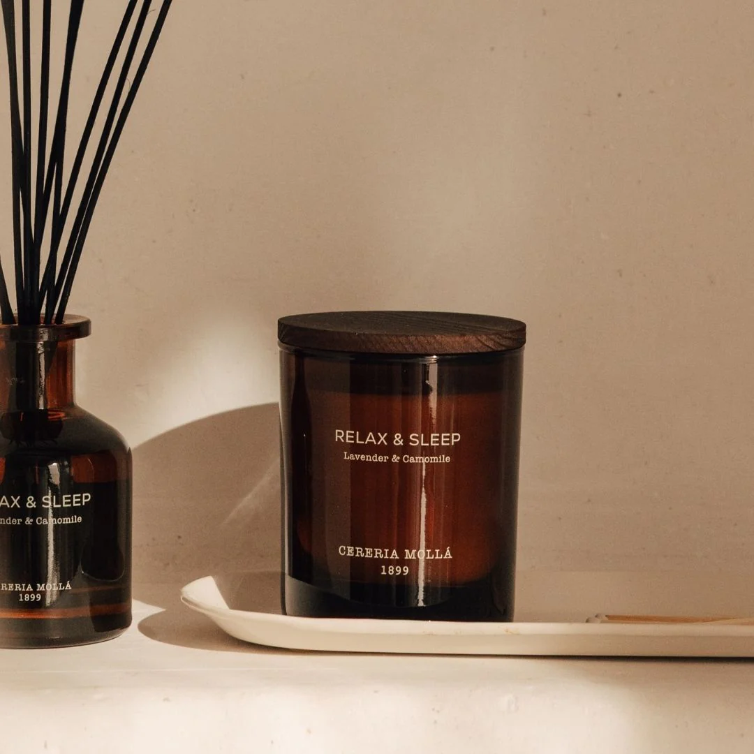 Scented Candle Relax & Sleep - Lavender & Camomile