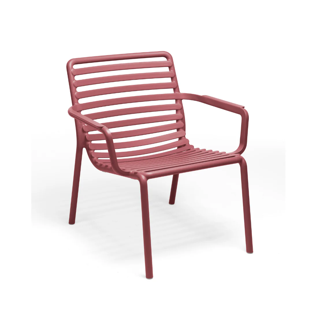 Doga Garden Bistro Furniture Set - Marsala - Image 3