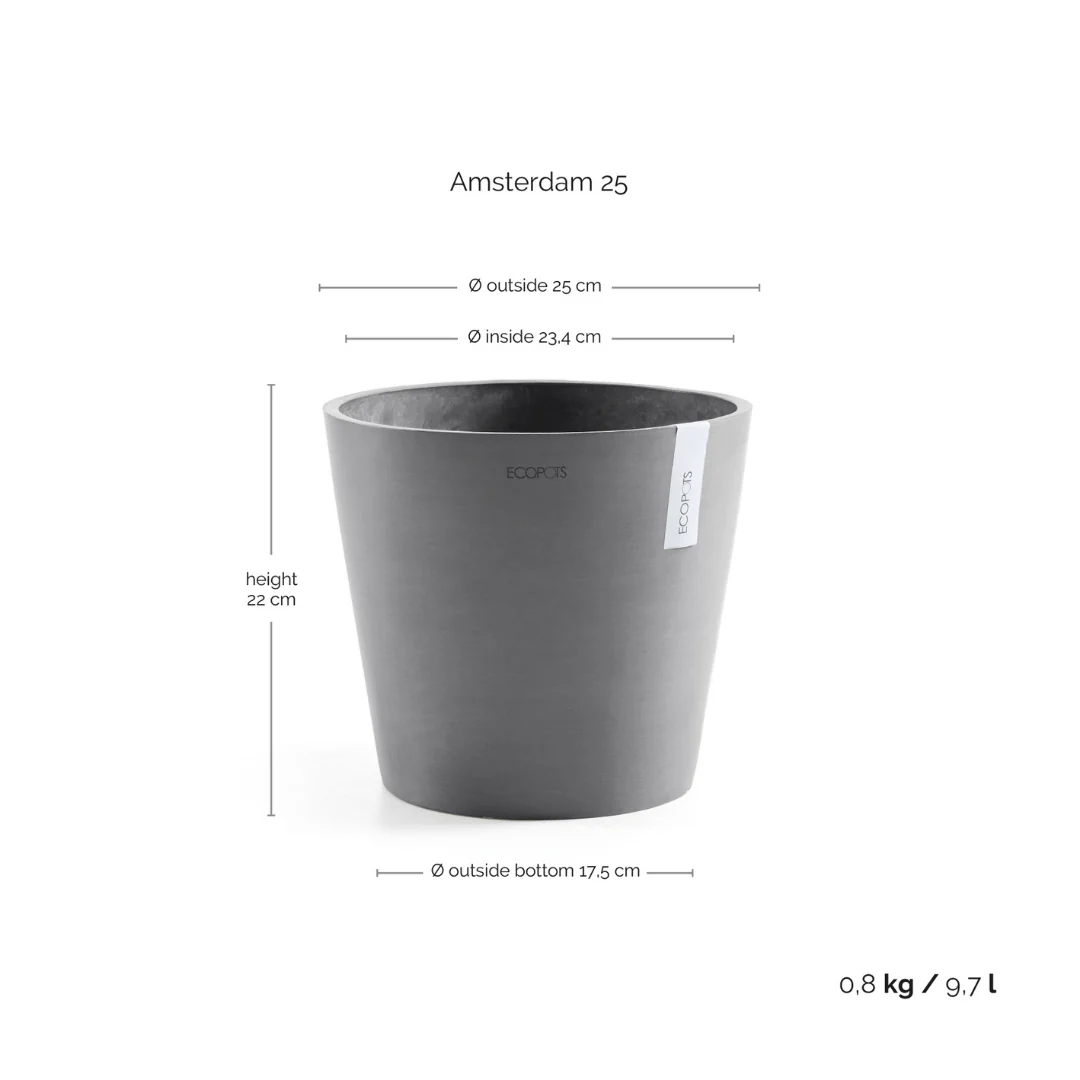Ecopots Amsterdam Grey - Image 3