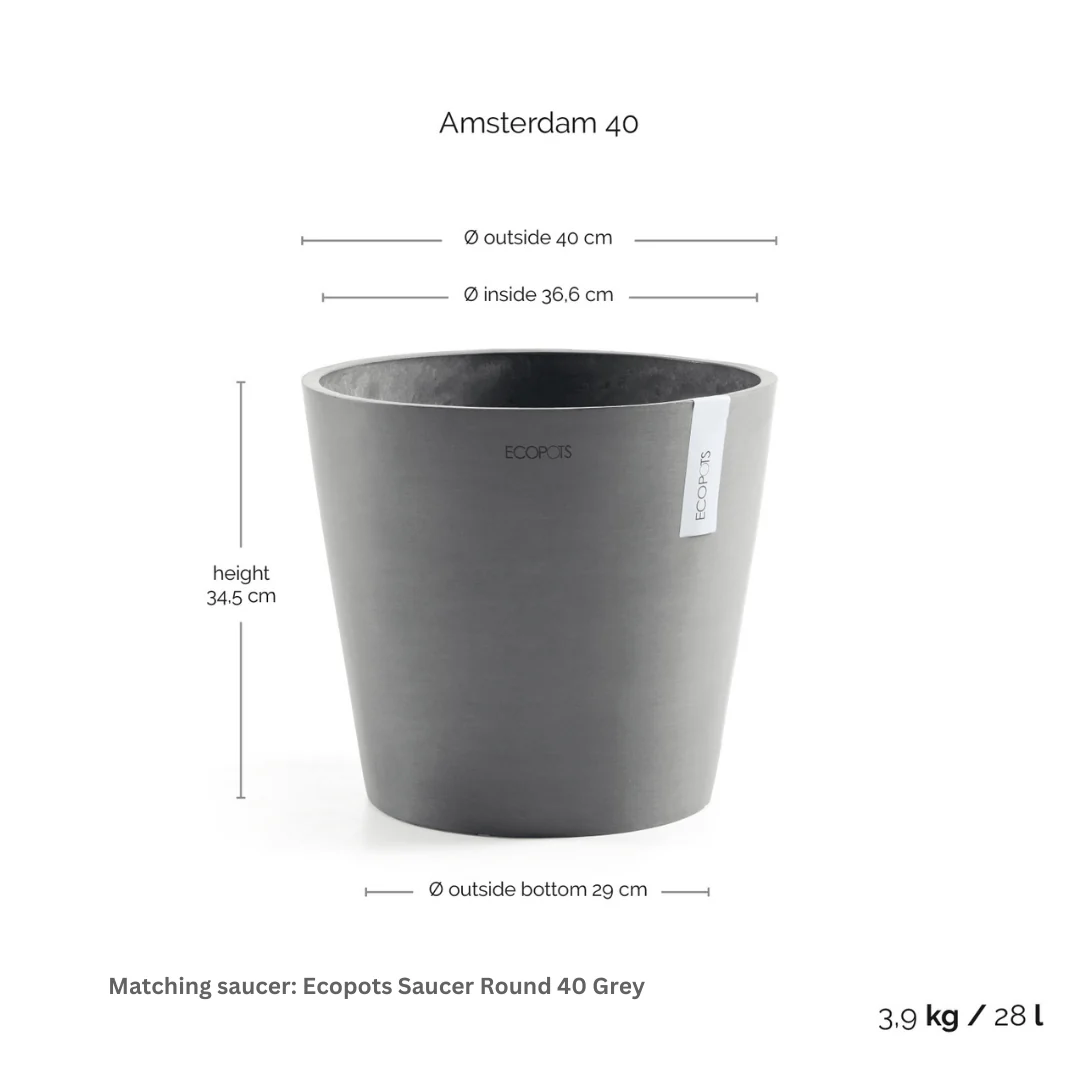 Ecopots Amsterdam Grey - Image 5