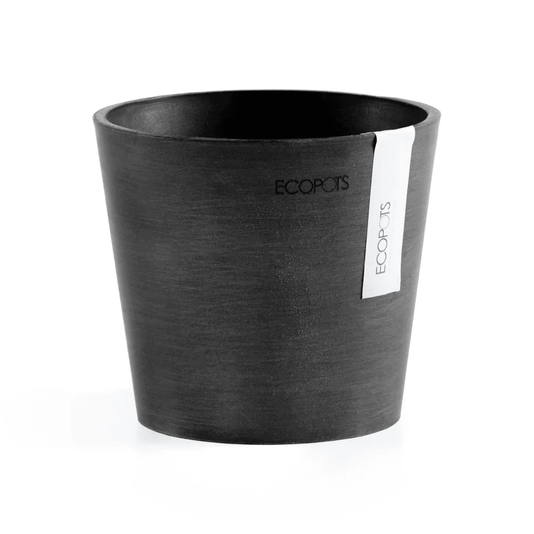 Ecopots Amsterdam Mini Pot Dark Grey - Image 3