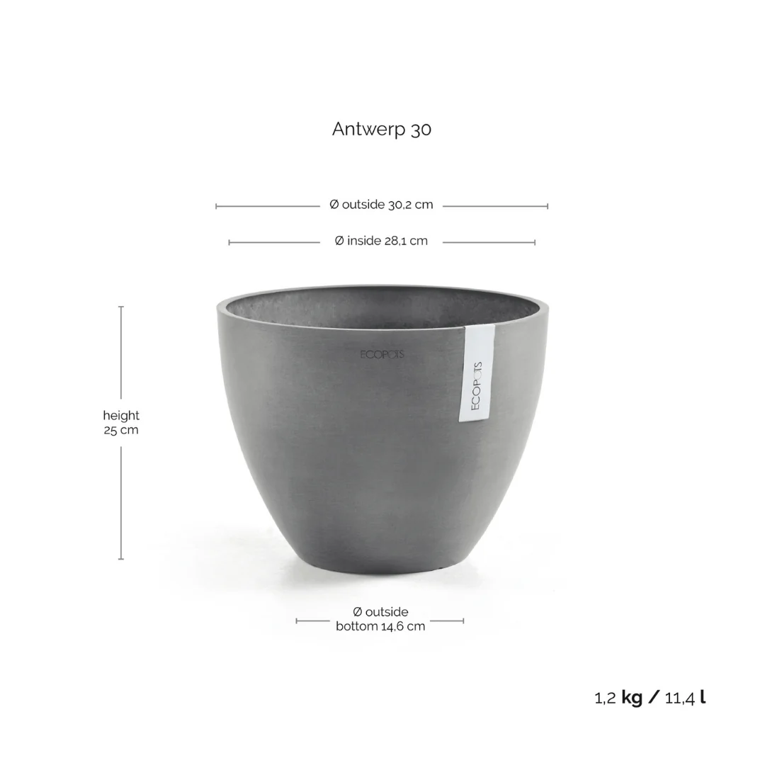 Ecopots Antwerp Grey - Image 5