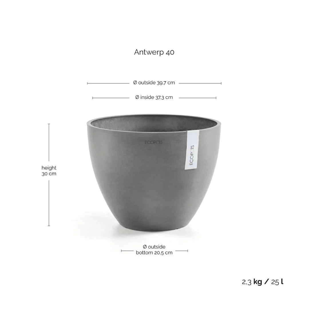 Ecopots Antwerp Grey - Image 6