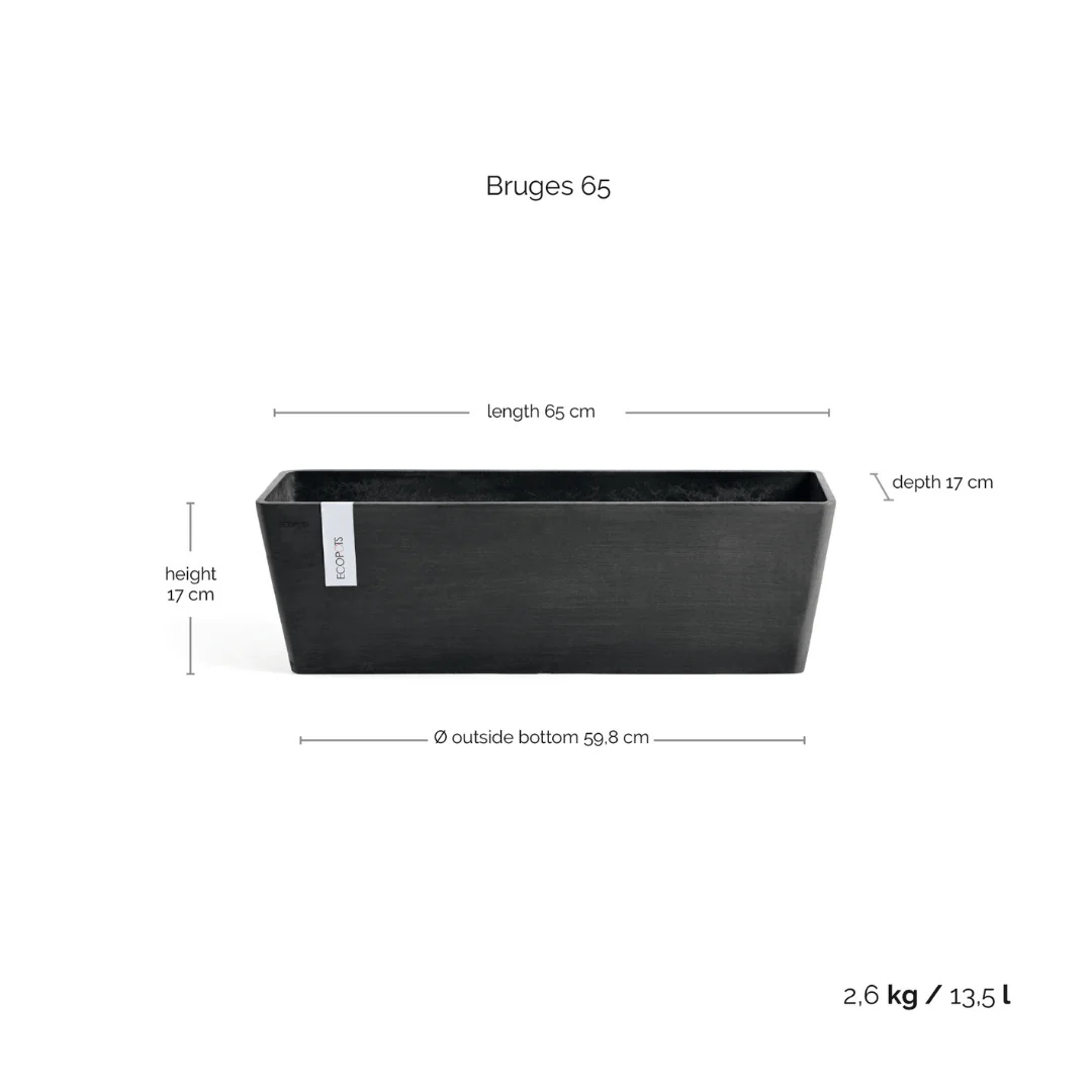 Ecopots Bruges Dark Grey - Image 5