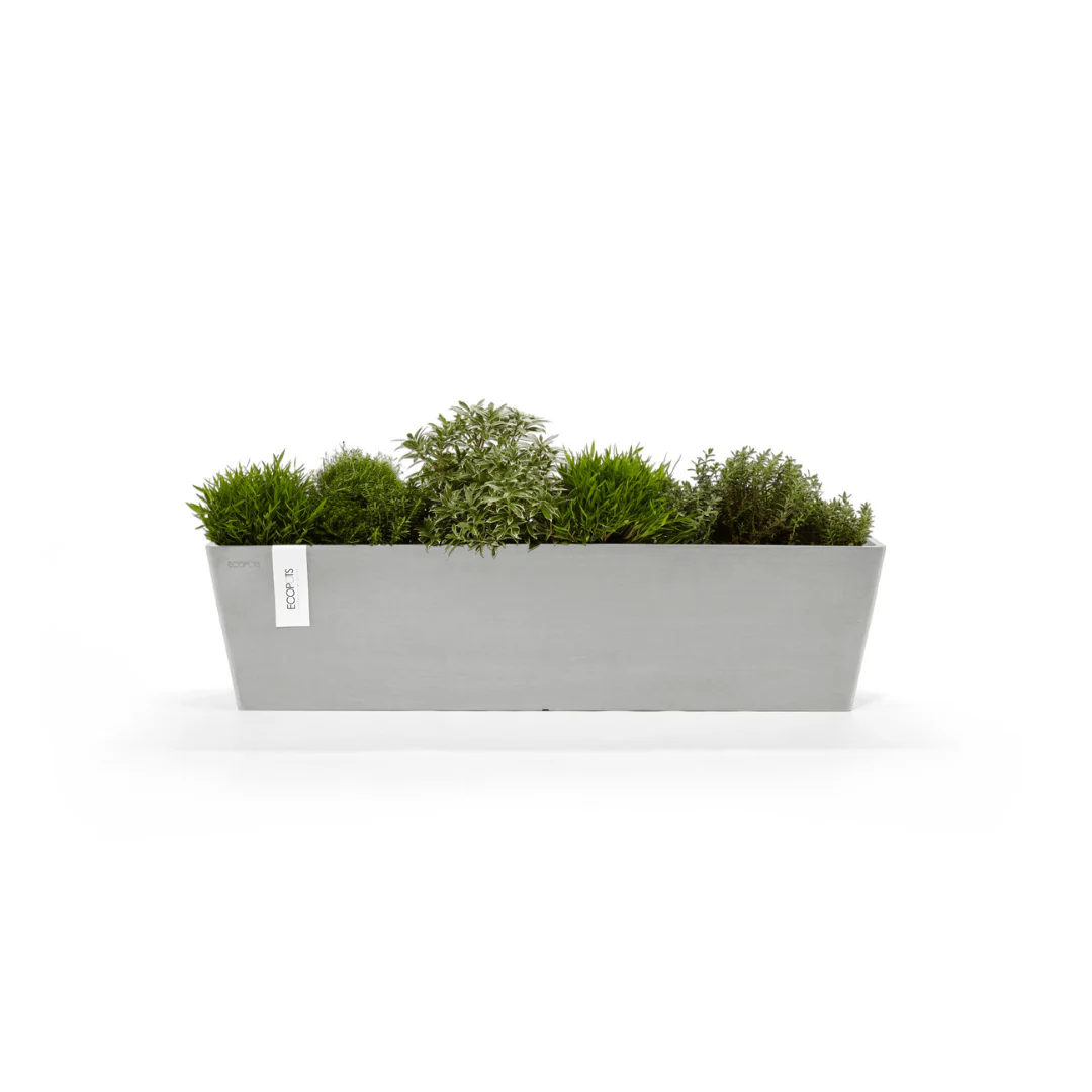 Ecopots Bruges White Grey - Image 3