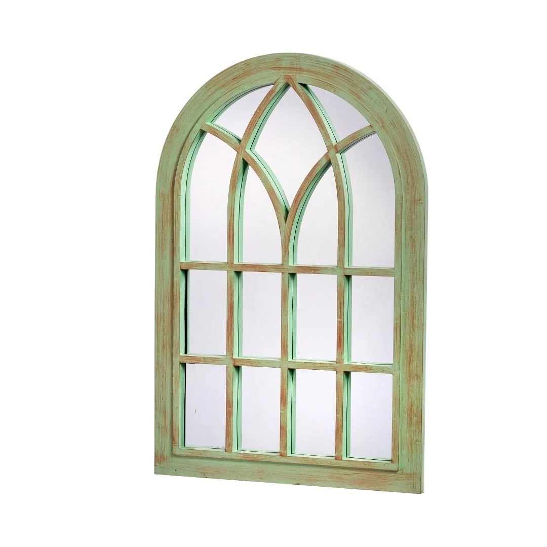 Eden Home & Garden Mirror - Verdigris - Image 2