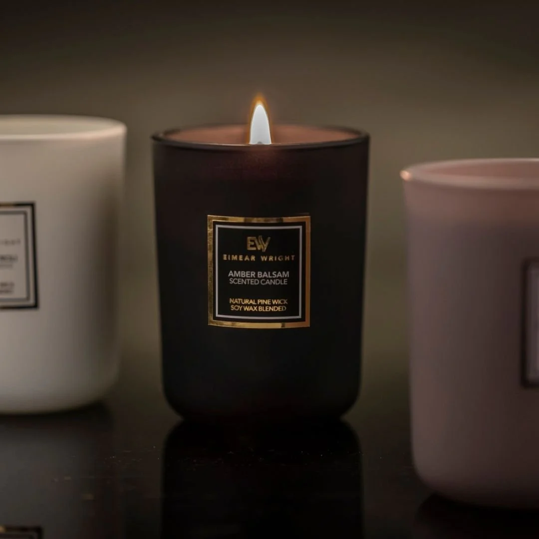 Scented Candle-Amber Balsam - Image 2