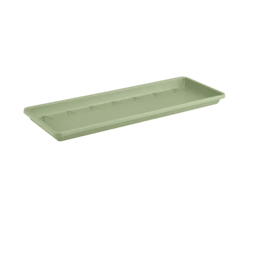 Elho Barcelona Trough Saucer Pistachio Green