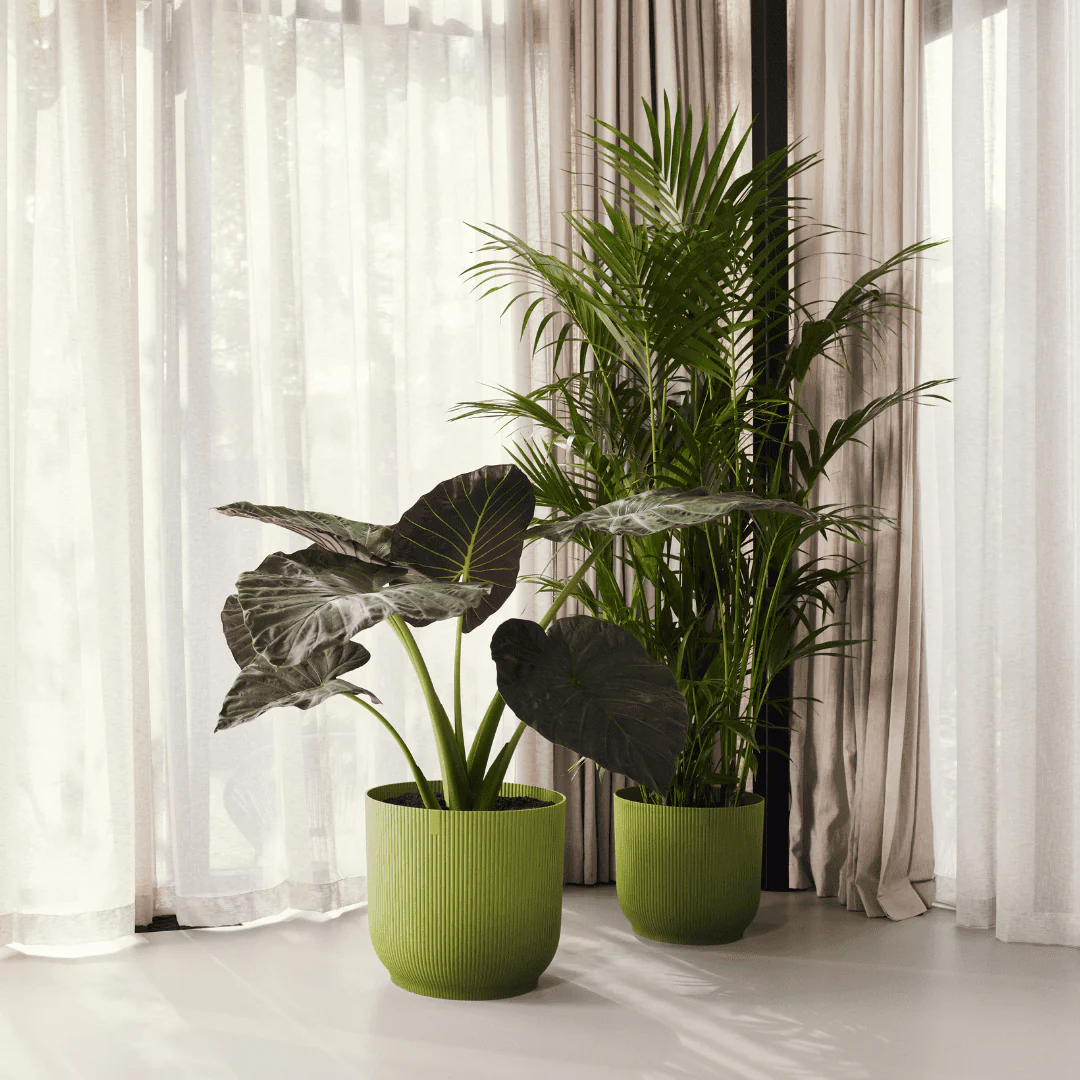 Elho Vibes Round Fern Green - Image 3