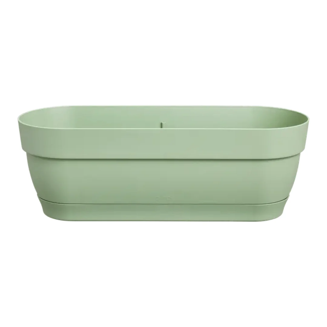 Elho Vibia Campana Trough 50cm Pistachio Green - Image 2