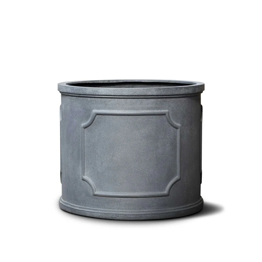 Eschbach Cylinder Planter Portsmouth - Classic Lead - Image 2