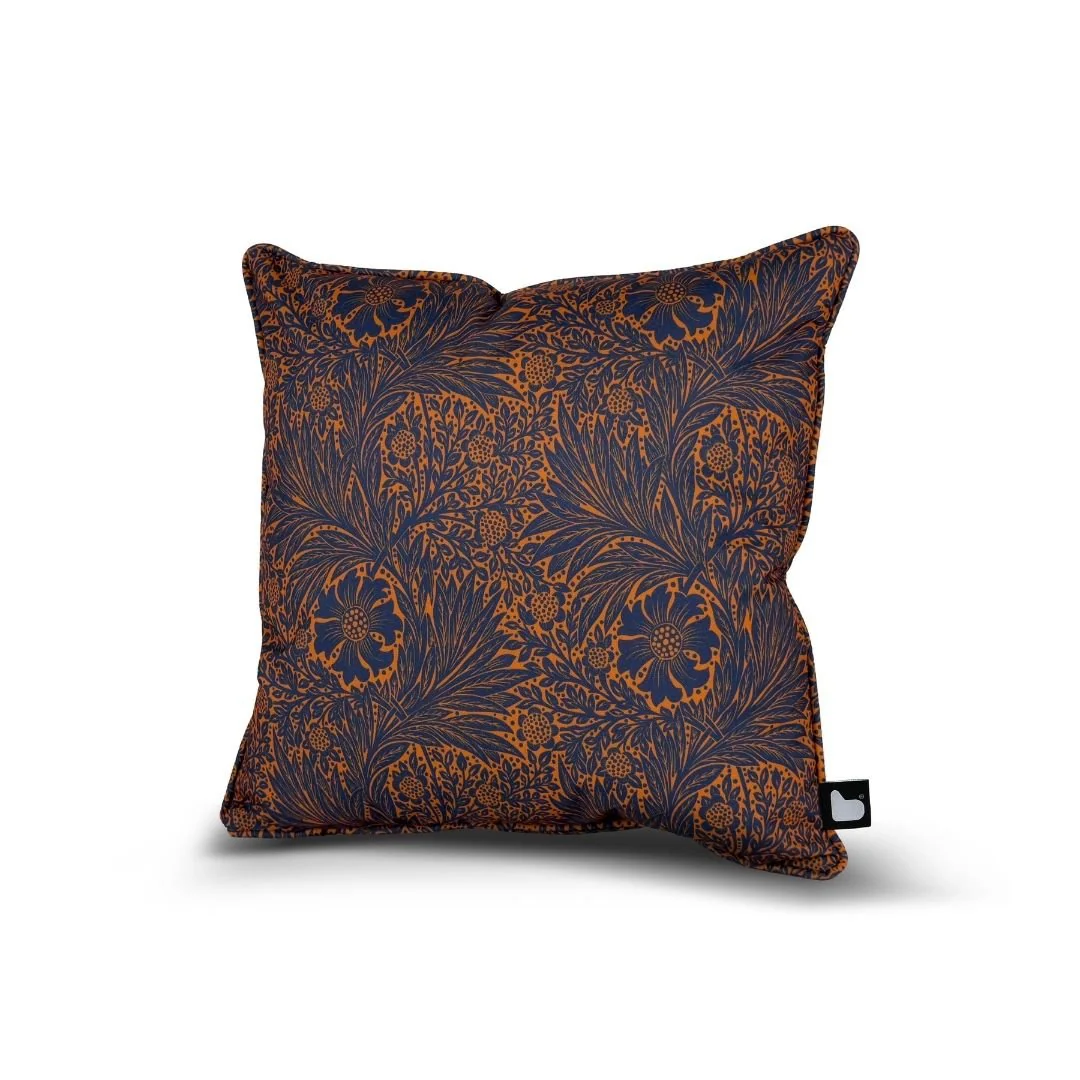 B Outdoor Cushion Floral - Rust - Image 2