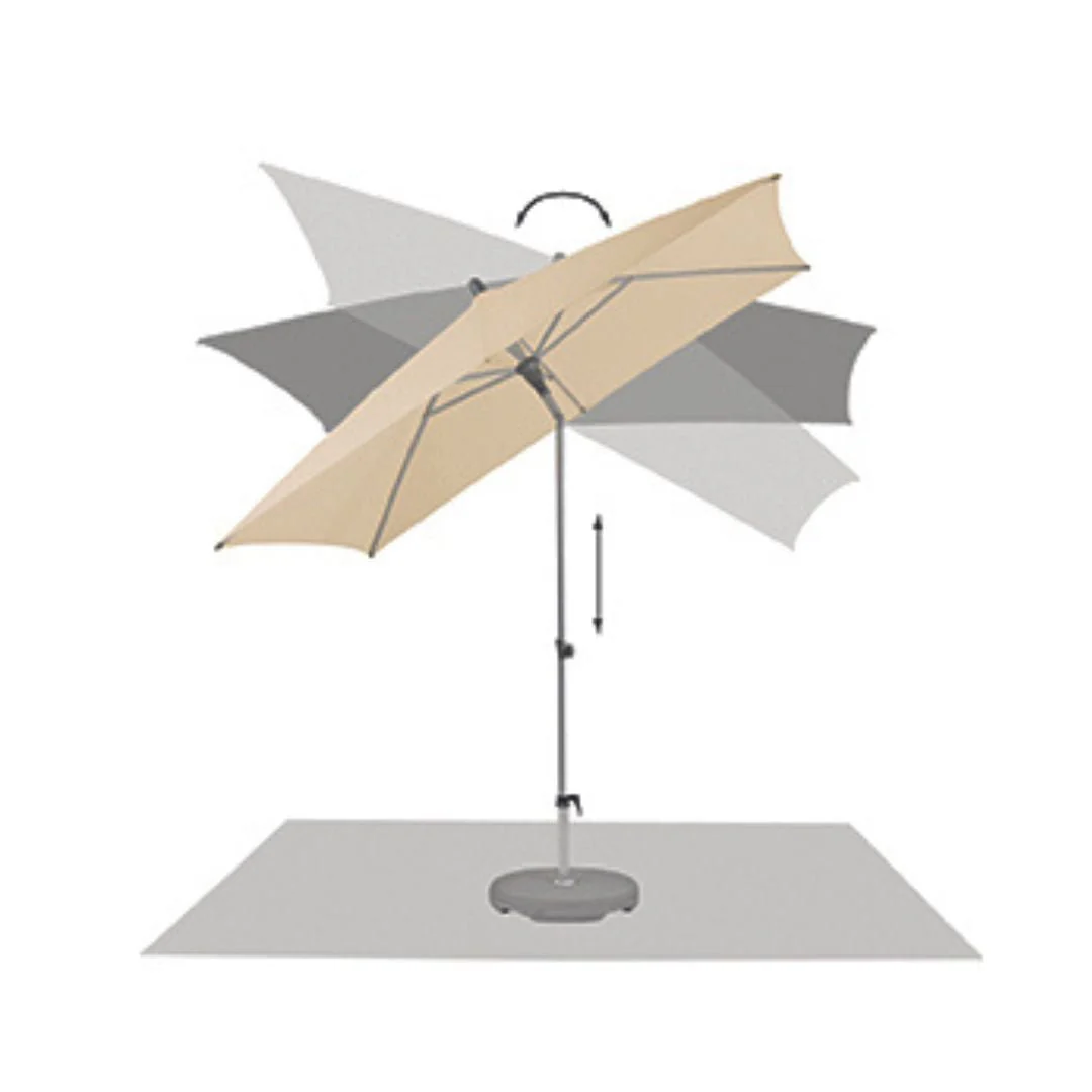 Glatz Alu-Smart Round Garden Parasol 2.5m - Image 3