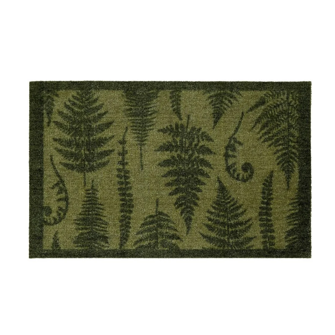 Door Mat Green Fern - Image 2