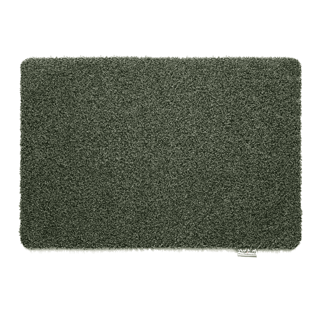 Hug Rug Doormat Plain Fleck Sage Green - Image 2