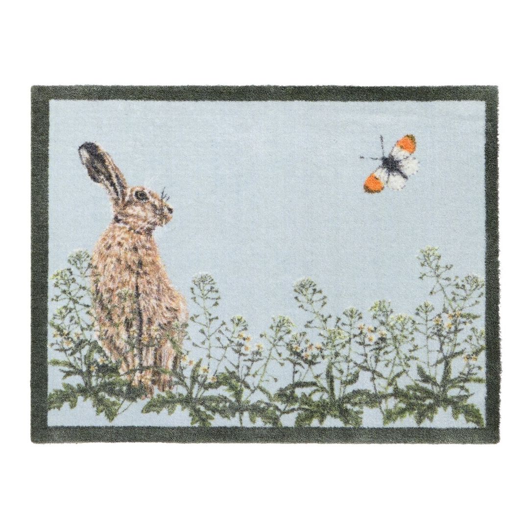 Hug Rug Doormat Aura Hare & Shepherd's Purse - Image 2