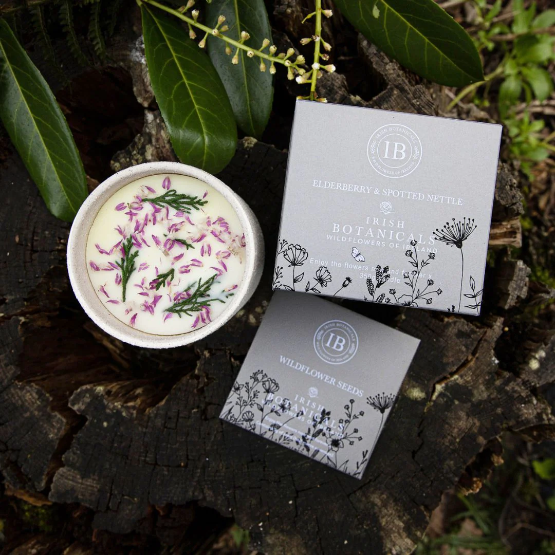 Scented Candle - Irish Botanicals - Elderberry & Nettle - Image 2