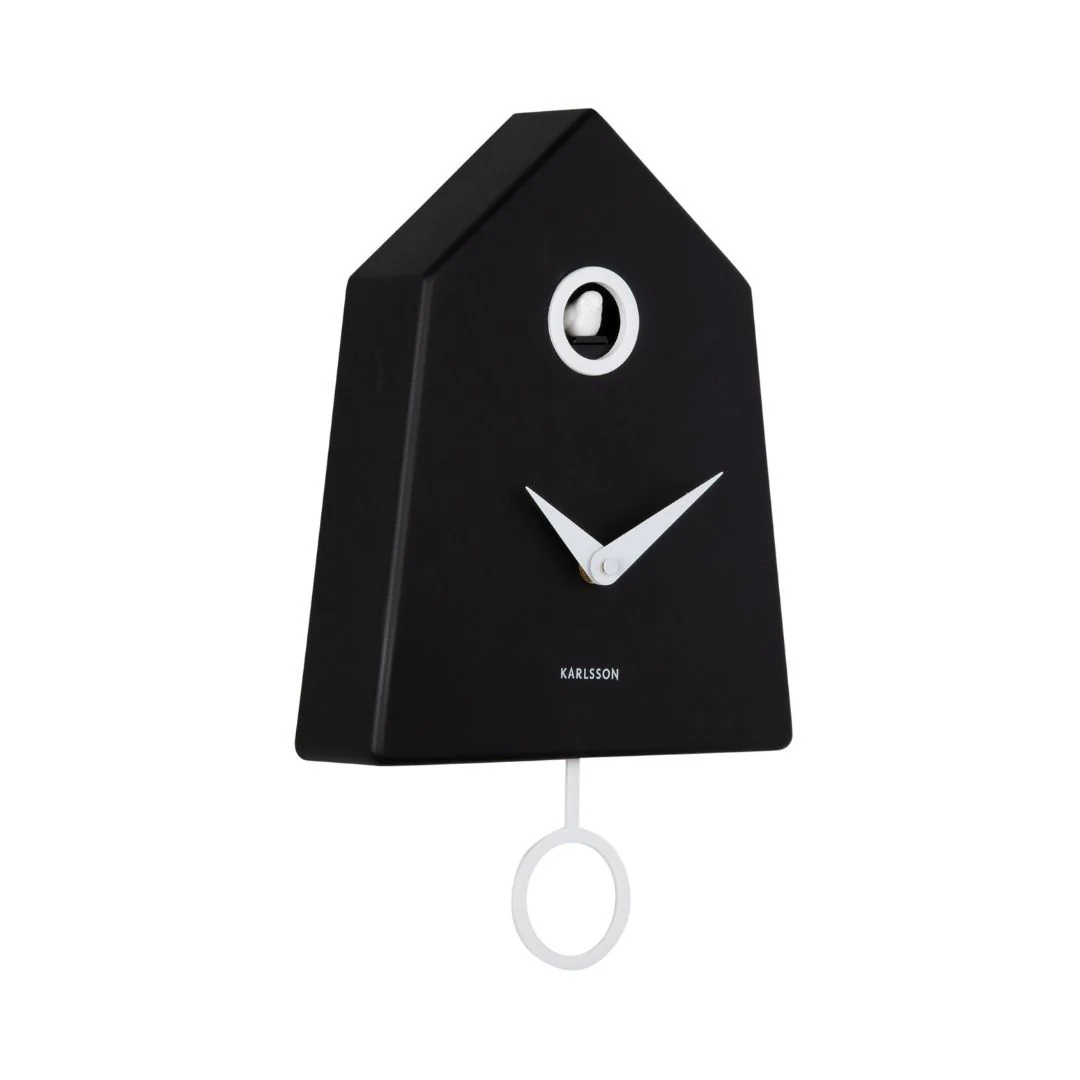 Wall Clock Grafico Cuckoo - Black - Image 2