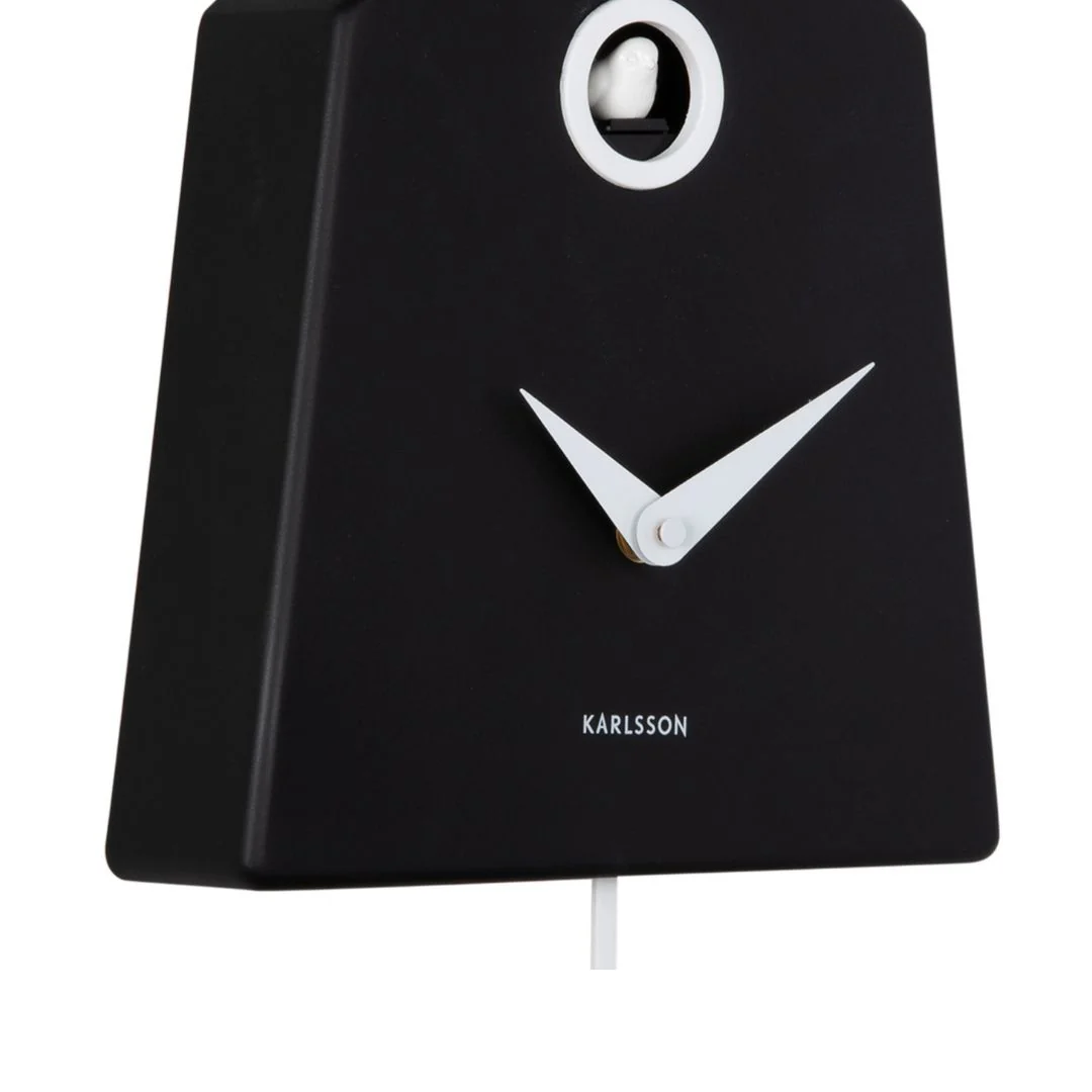 Wall Clock Grafico Cuckoo - Black - Image 3