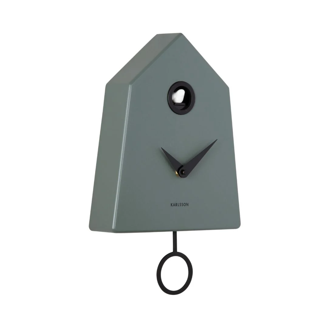 Wall Clock Grafico Cuckoo - Jungle Green - Image 2