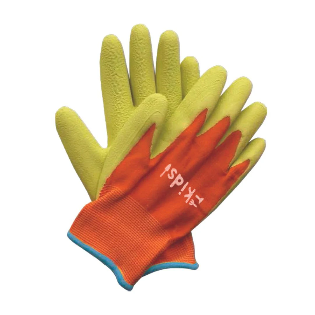 Kids Gardening Gloves Green/Orange - Image 2
