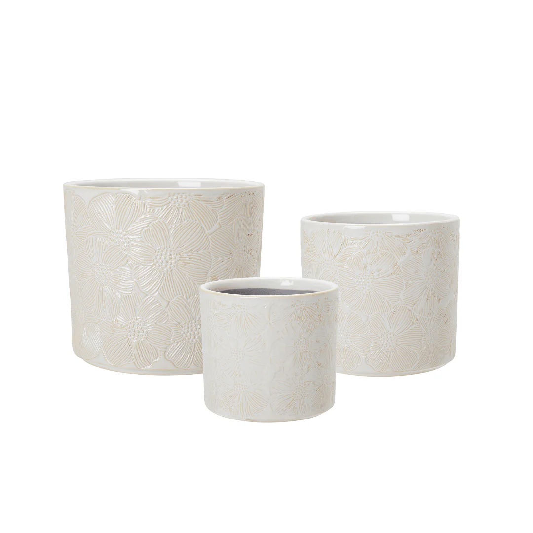 Maeve Indoor Pot White - Image 2