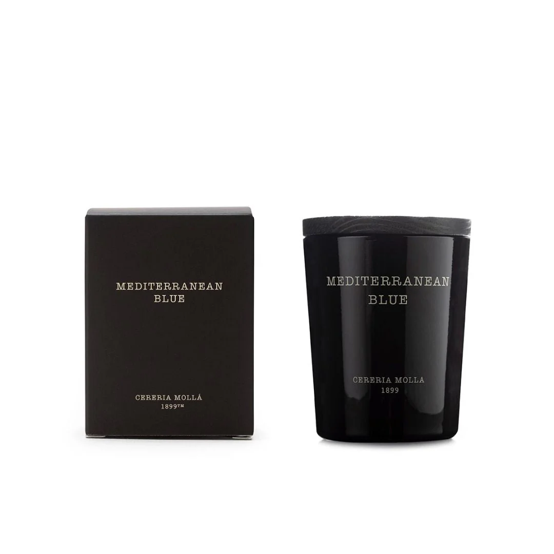 Mediterranean Blue Mini Candle - Image 2