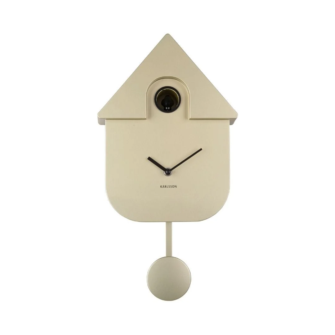 Modern Cuckoo Clock Metallic Gold - Image 2