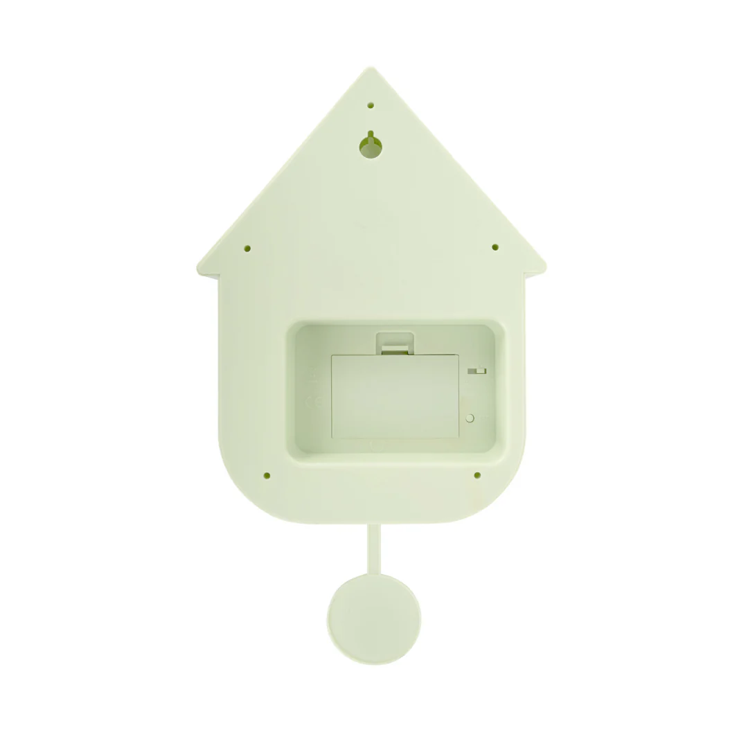 Modern Cuckoo Clock Soft Green - Image 3