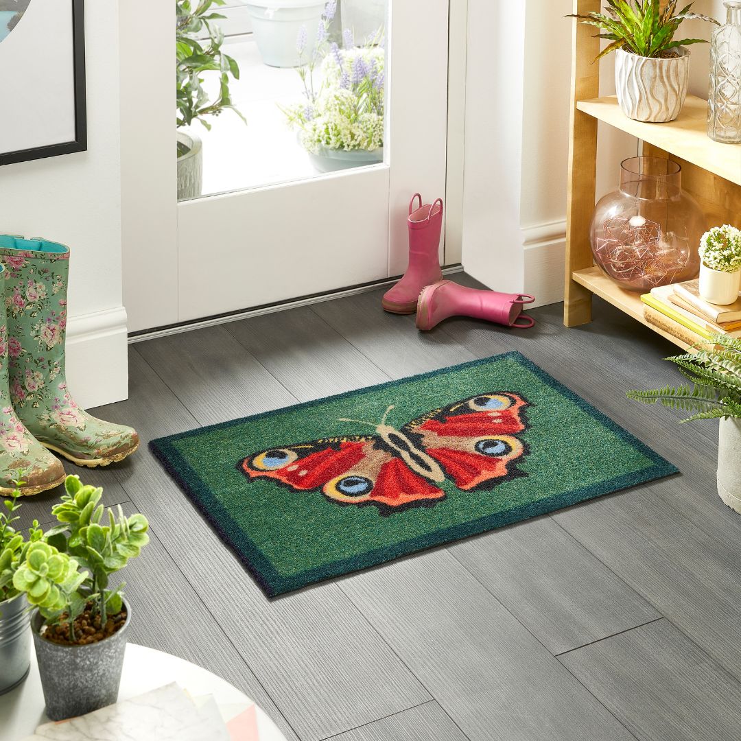 Door Mat Butterfly
