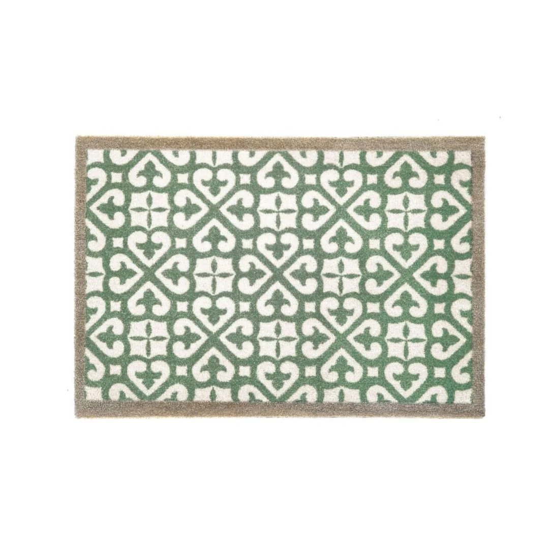 Door Mat Harlequin Green - Image 2