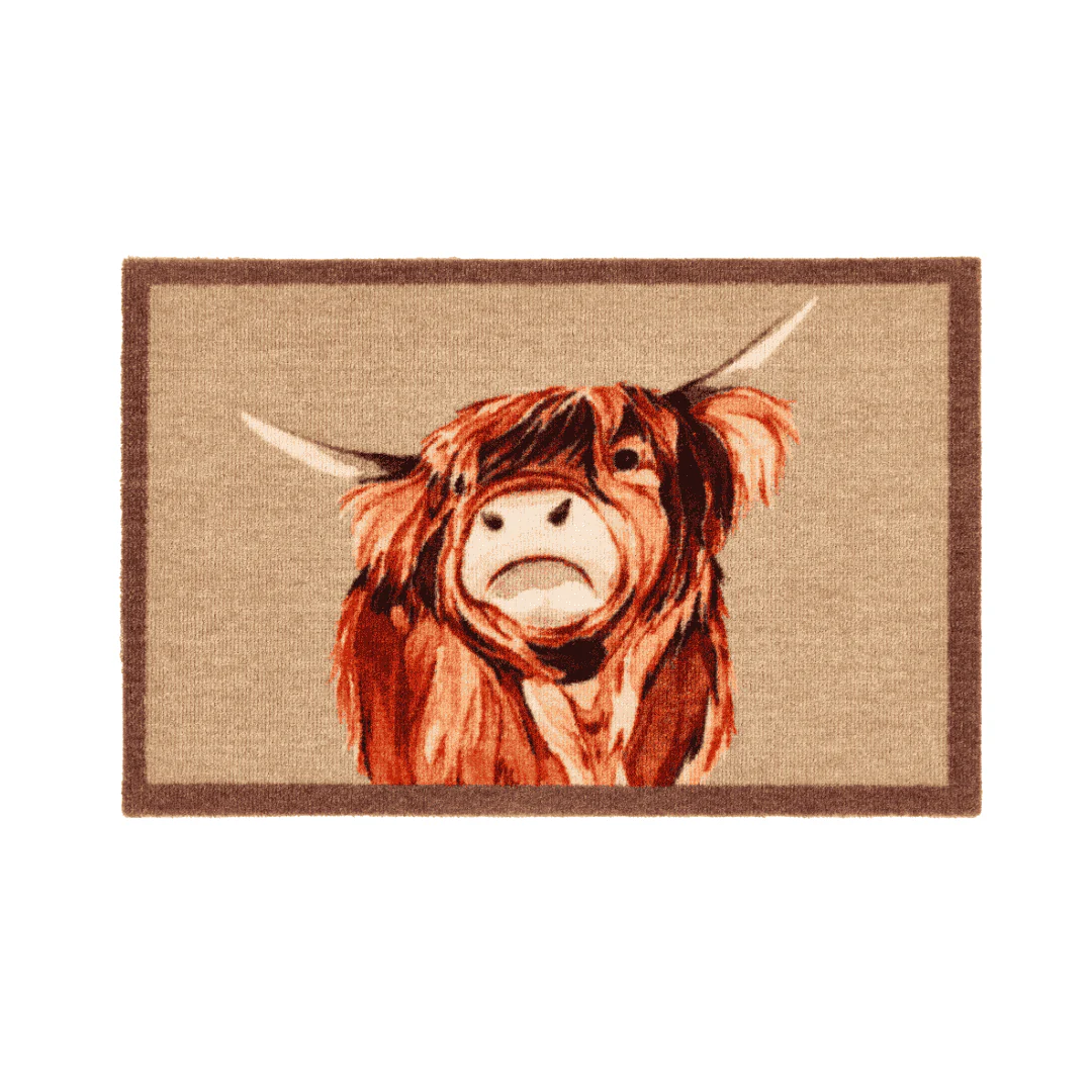 Door Mat Highland Cow - Image 2