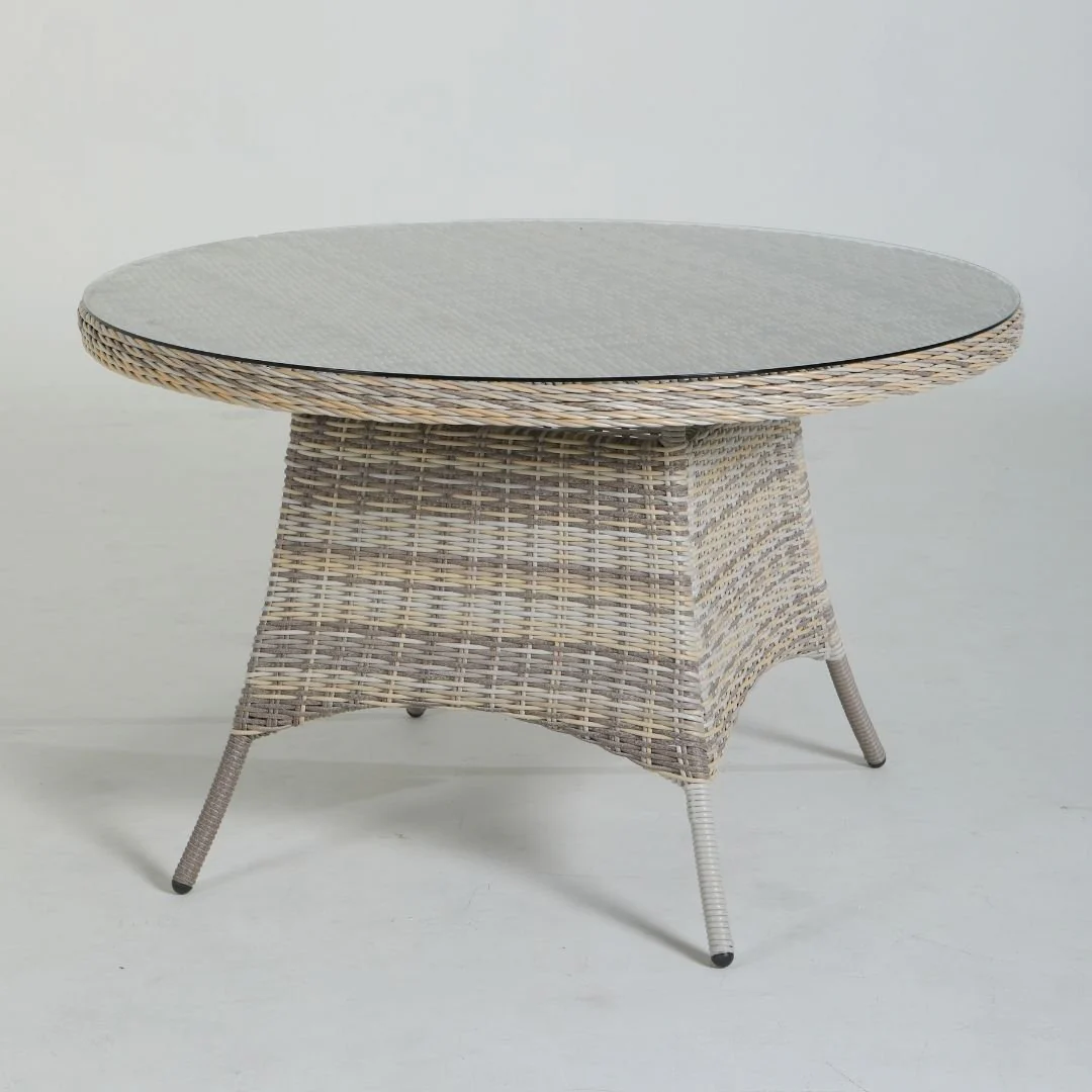 Mykonos Rattan Garden 4 Seat Dining Furniture Set - Image 3