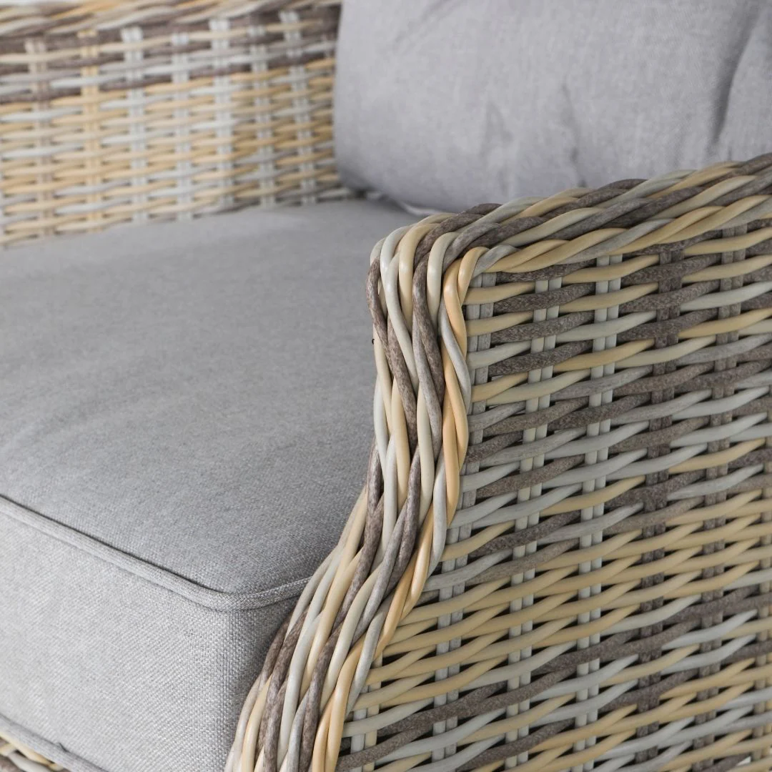 Mykonos Rattan Garden Bistro Furniture Set - Image 4