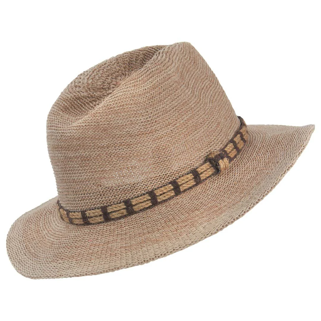 Natalie Hat Natural With Rope Band - Image 2