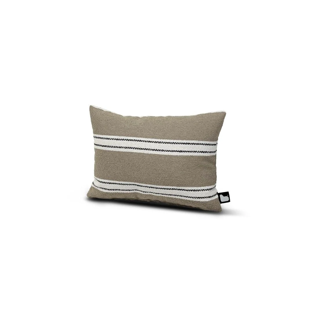 B Outdoor Cushion Aquaclean Haven Large Stripe - Sand - 30 x 40cm - Image 2