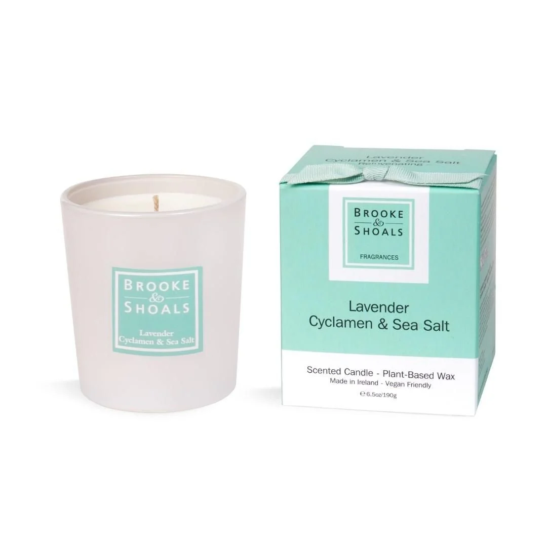 Scented Candle - Lavender Cyclamen & Sea Salt