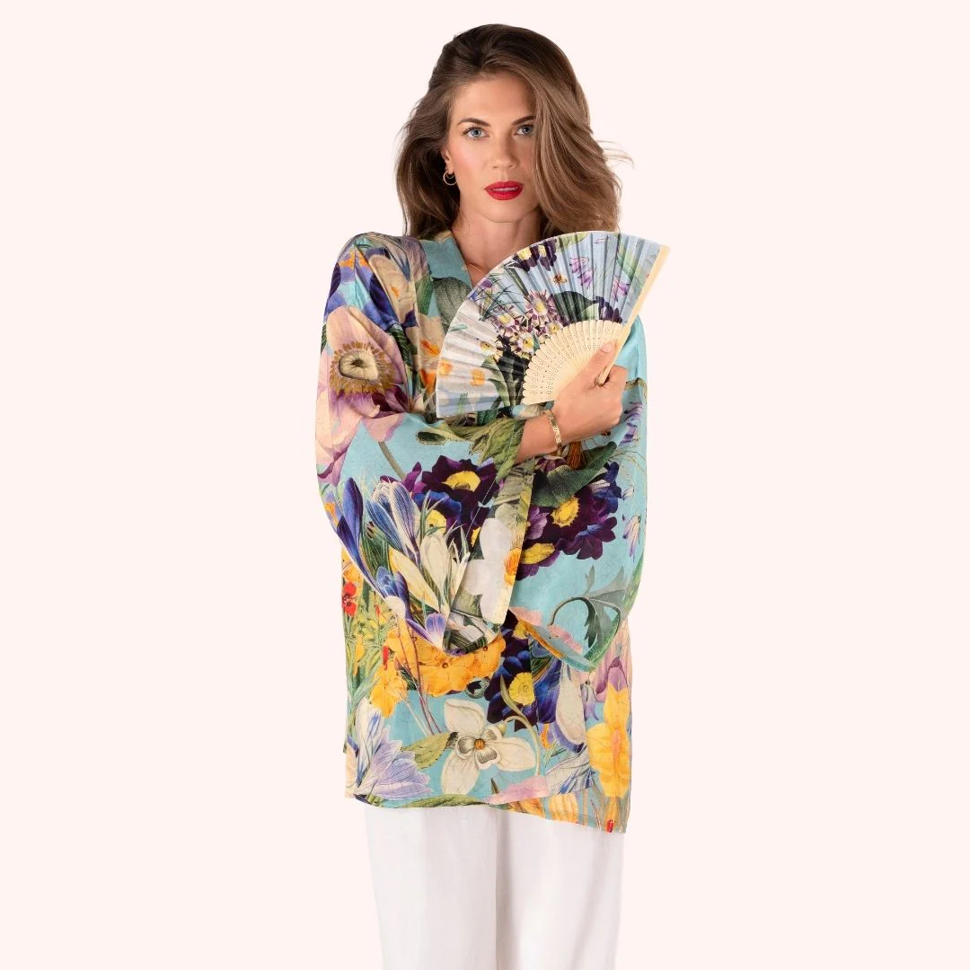 Kimono Jacket - Spring Flora - Image 2