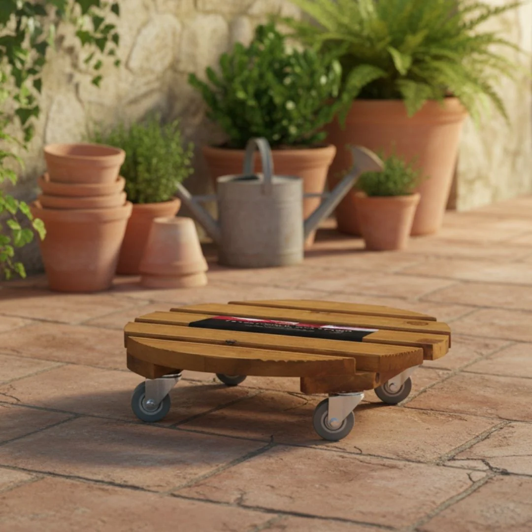 Tom Chambers Pot Stand on Wheels