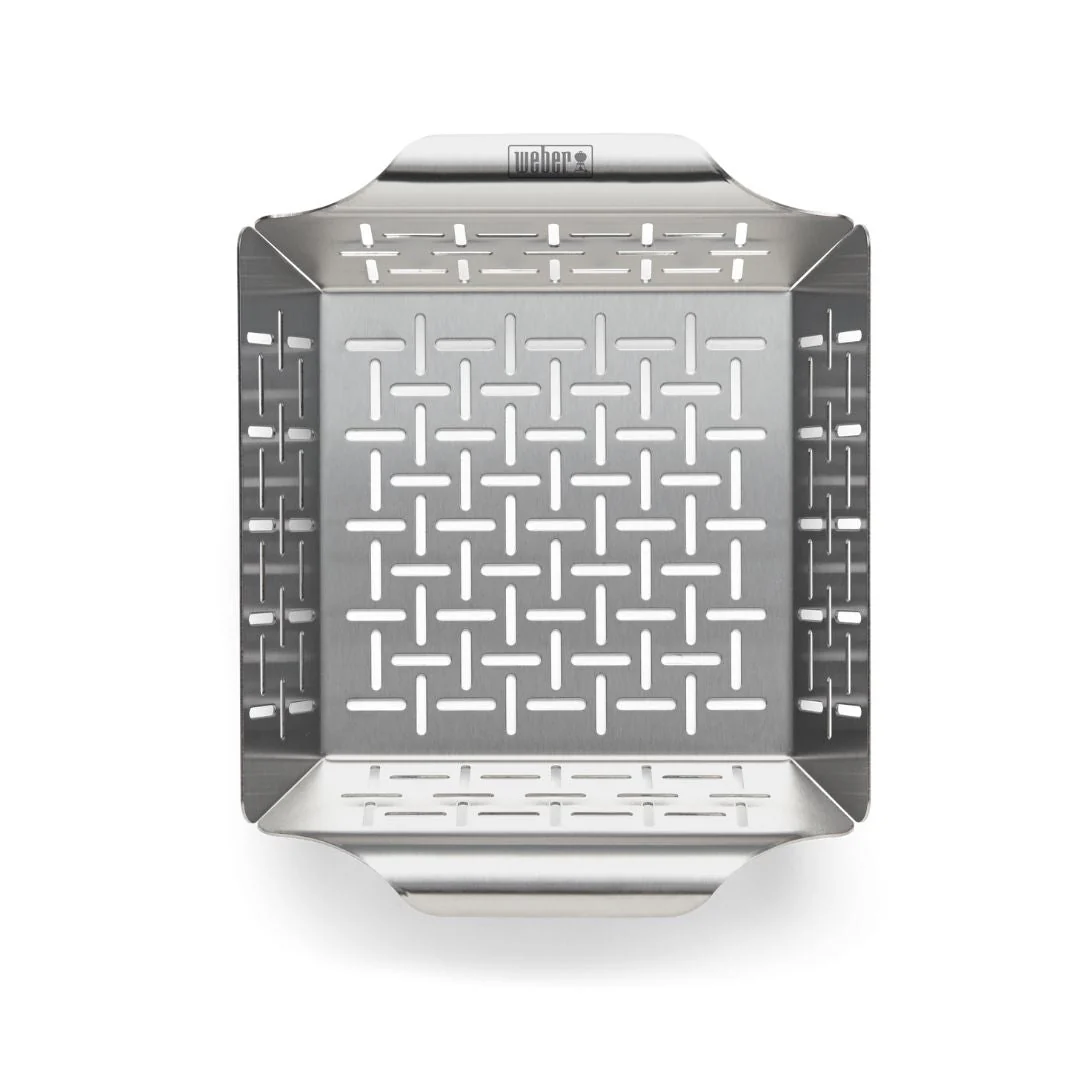 Weber BBQ Deluxe Veg Grilling Basket Small - Image 4